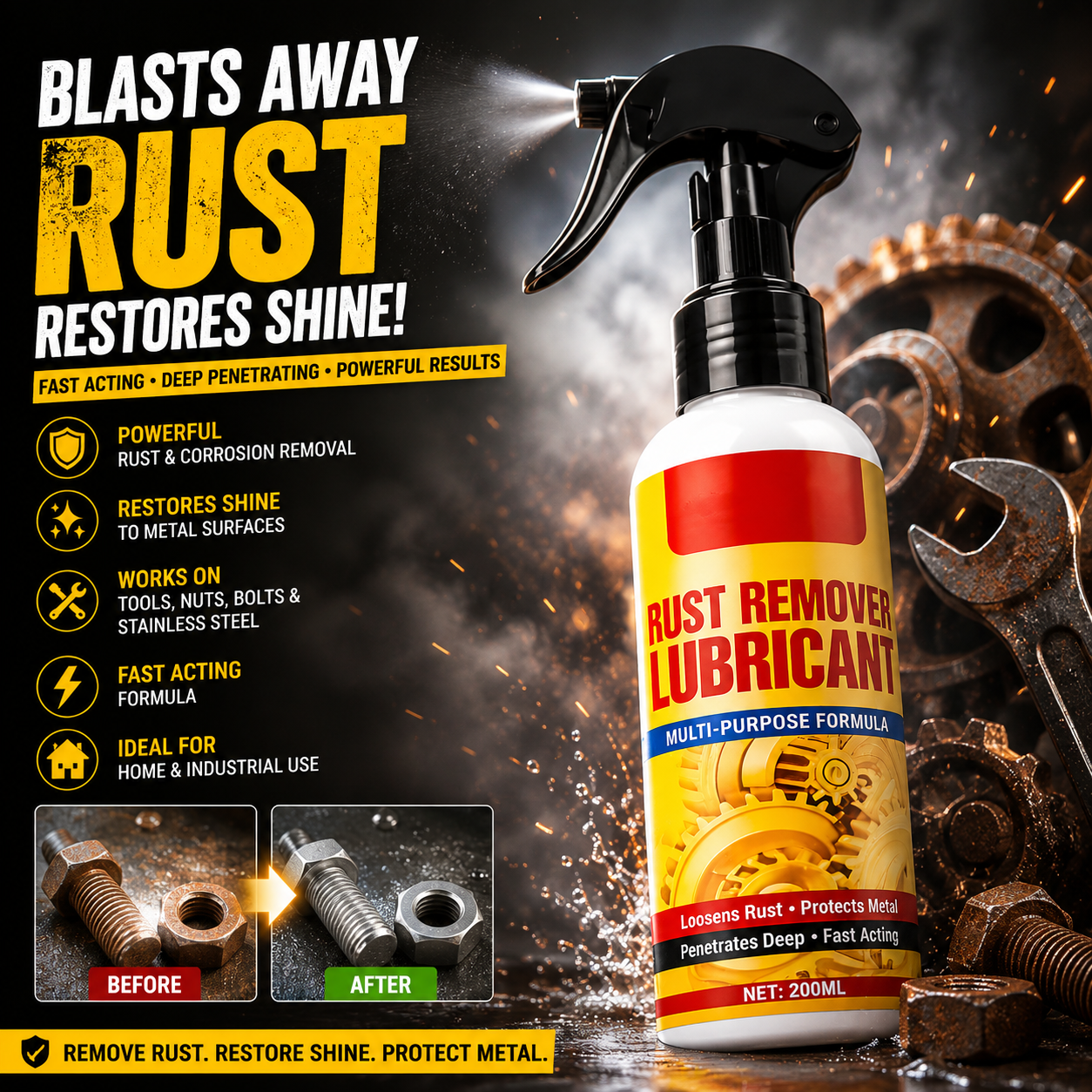 Rust Remover Lubricant