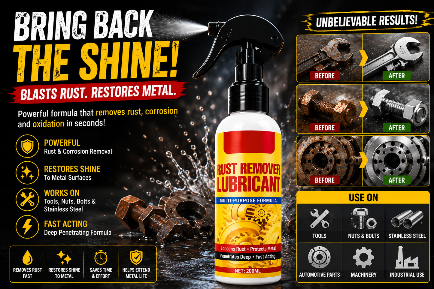 Rust Remover Lubricant